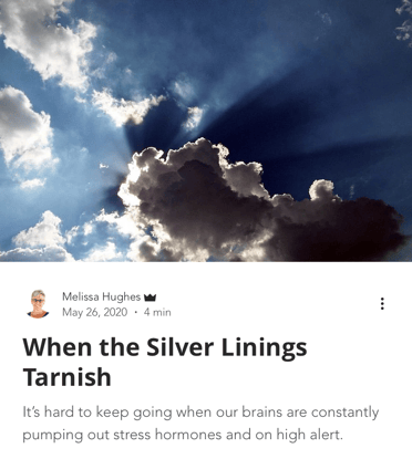 when the silver linings tarnish